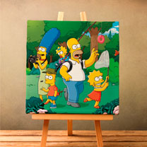Картина Симпсоны